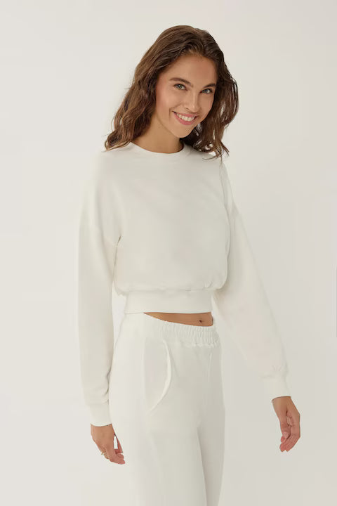 Women's sweatshirt, Regular Fit, white