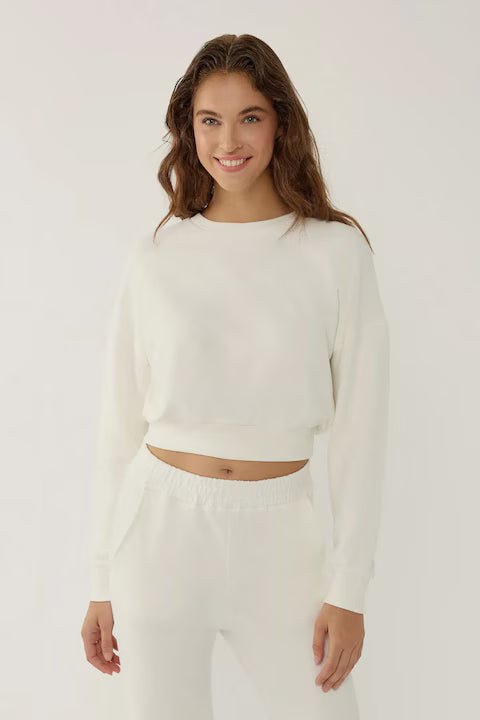 Women's sweatshirt, Regular Fit, white
