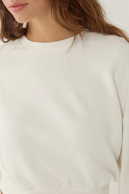 Women's sweatshirt, Regular Fit, white